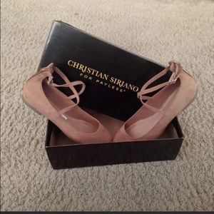 Brand new Christian Siriano flats